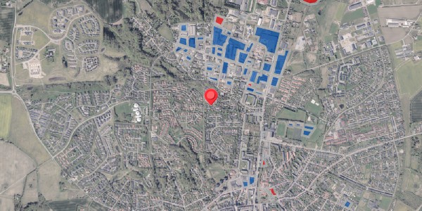 Jordforureningskort på Aahaven 47, 8300 Odder