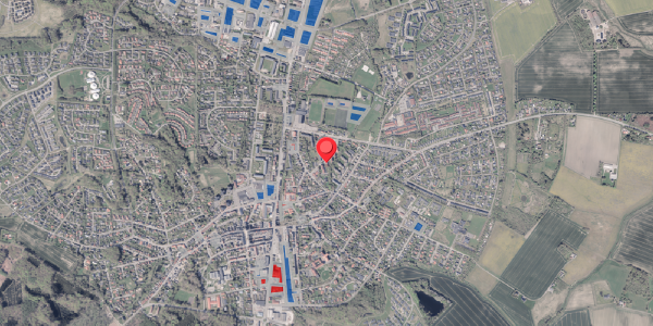 Jordforureningskort på Aaparken 13, 1. th, 8300 Odder