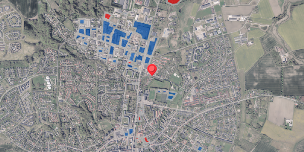Jordforureningskort på Bisgaardsvej 14, 8300 Odder