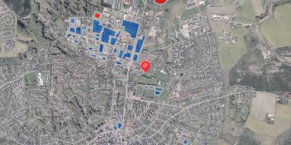 Jordforureningskort på Bisgaardsvej 17, 8300 Odder