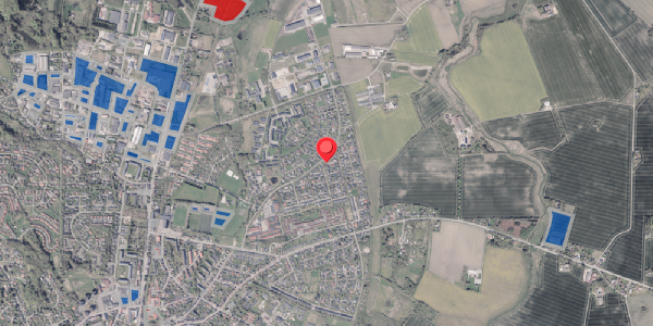 Jordforureningskort på Blegevej 1, 8300 Odder