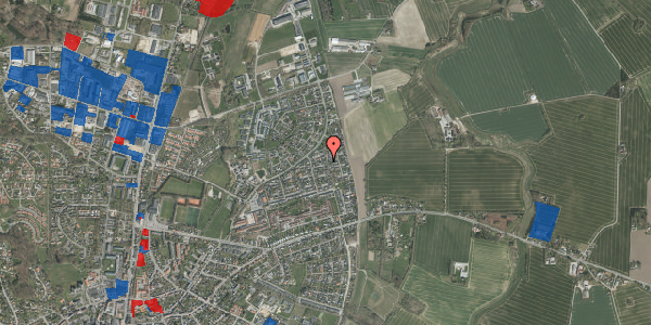 Jordforureningskort på Blegevej 19, 8300 Odder