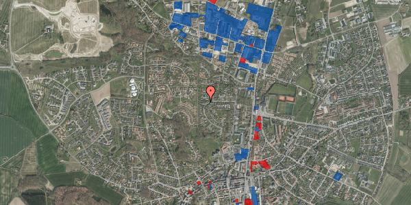 Jordforureningskort på Christianslund 76B, 8300 Odder