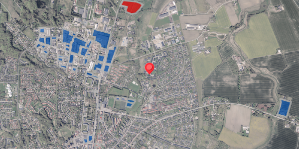 Jordforureningskort på Egholmparken 48, 8300 Odder