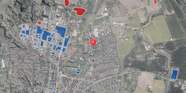 Jordforureningskort på Egholmparken 142, 8300 Odder