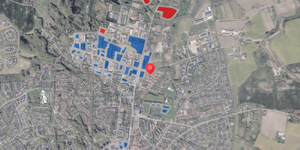 Jordforureningskort på Enghaven 25B, 8300 Odder