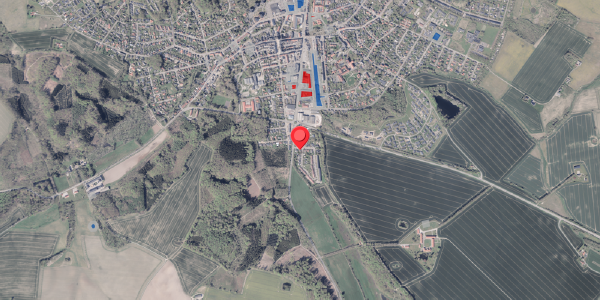 Jordforureningskort på Hagemannsgade 4, 8300 Odder