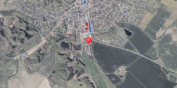 Jordforureningskort på Hagemannsgade 13, 8300 Odder