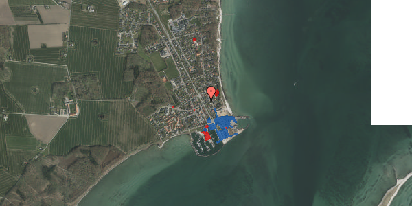 Jordforureningskort på Havnegade 32, 8300 Odder