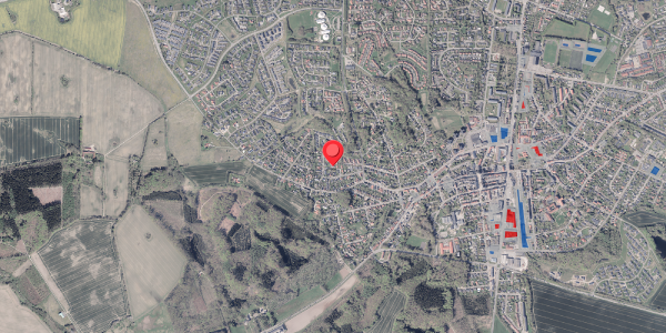 Jordforureningskort på Jonasdalen 16, 8300 Odder