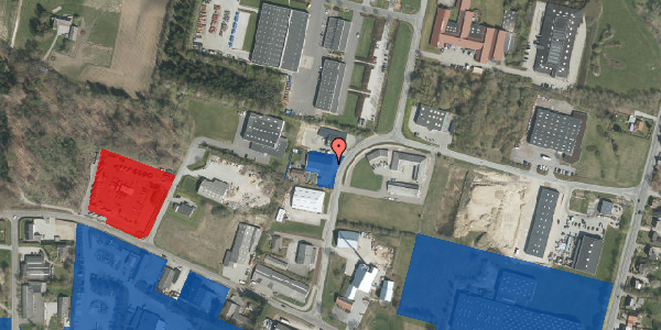 Jordforureningskort på Knudsminde 14, 8300 Odder