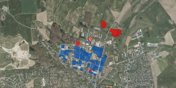 Jordforureningskort på Knudsminde 16, 8300 Odder