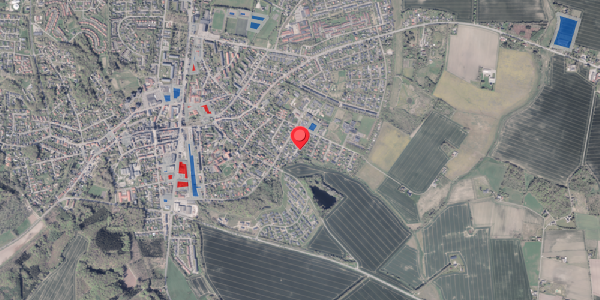 Jordforureningskort på Mejsevej 13, 8300 Odder