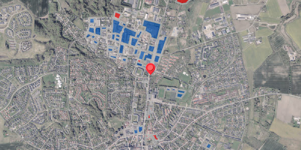 Jordforureningskort på Rådhusgade 84, 8300 Odder