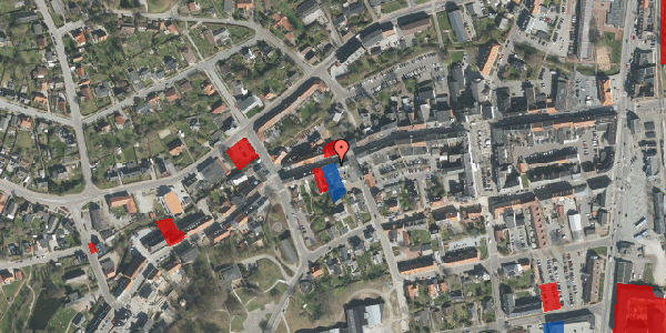 Jordforureningskort på Rosensgade 47A, 8300 Odder