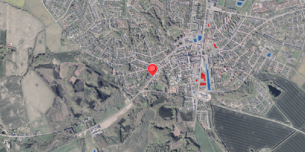 Jordforureningskort på Rosensgade 86, 8300 Odder
