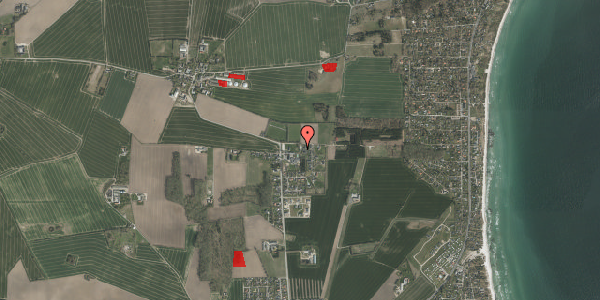 Jordforureningskort på Rudevej 110, 8300 Odder