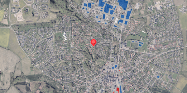 Jordforureningskort på Saloparken 154, 8300 Odder