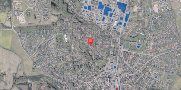 Jordforureningskort på Saloparken 180, 8300 Odder