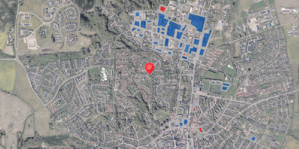 Jordforureningskort på Saloparken 214, 8300 Odder