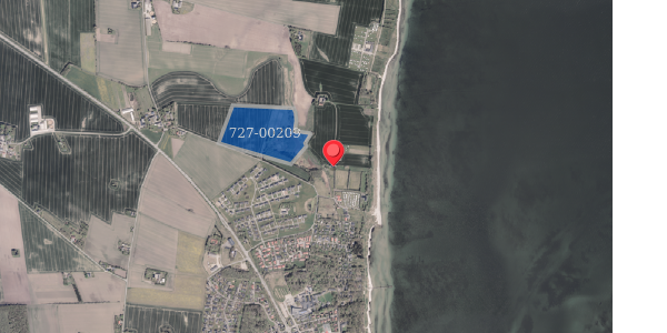 Jordforureningskort på Spøttrup Strandvej 25, . , 8300 Odder