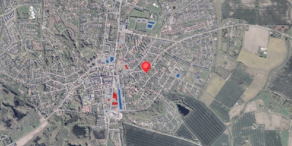 Jordforureningskort på Stensvej 1A, 8300 Odder