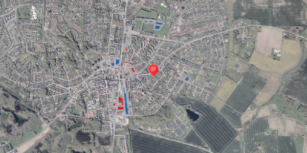 Jordforureningskort på Stensvej 1B, 8300 Odder