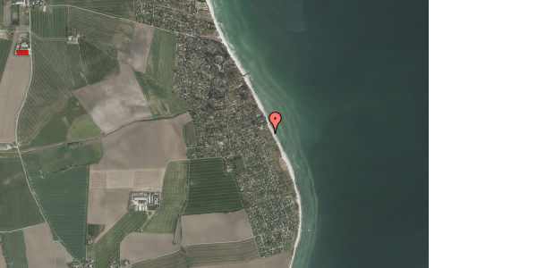 Jordforureningskort på Strandagervej 16, 8300 Odder
