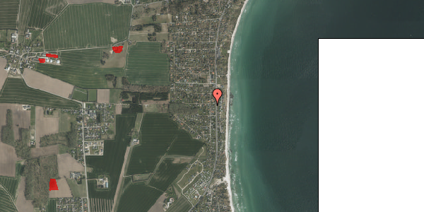 Jordforureningskort på Strandbyvej 10, 8300 Odder
