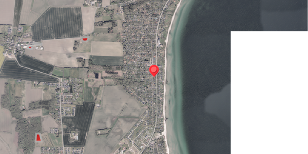Jordforureningskort på Strandbyvej 14, 8300 Odder