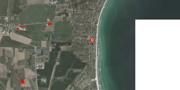 Jordforureningskort på Strandbyvej 16, 8300 Odder