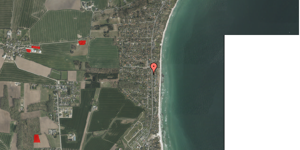 Jordforureningskort på Strandbyvej 20, 8300 Odder