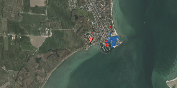 Jordforureningskort på Strandgade 34, 8300 Odder