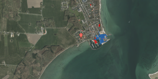 Jordforureningskort på Strandgade 42, 8300 Odder