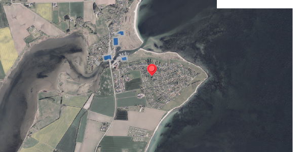 Jordforureningskort på Thorasvej 14, 8300 Odder