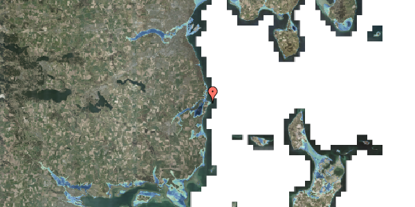 Jordforureningskort på Thorasvej 40, 8300 Odder