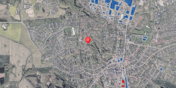 Jordforureningskort på Venneslaparken 99, 8300 Odder