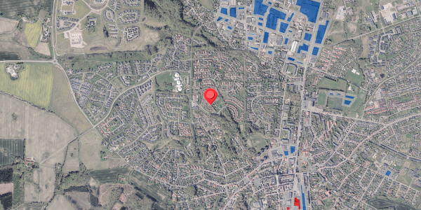 Jordforureningskort på Venneslaparken 127, 8300 Odder