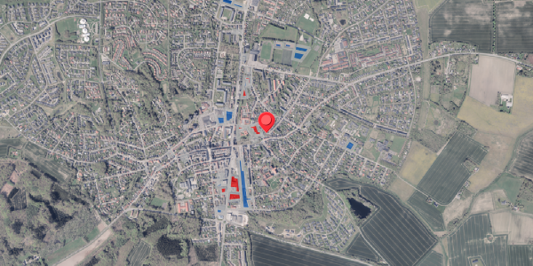 Jordforureningskort på Østergade 7, 8300 Odder