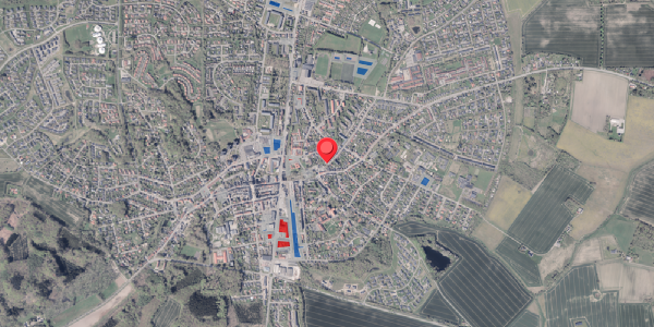 Jordforureningskort på Østergade 9, 8300 Odder