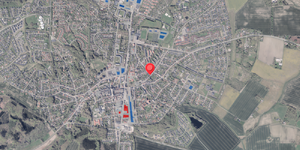 Jordforureningskort på Østergade 21, st. , 8300 Odder