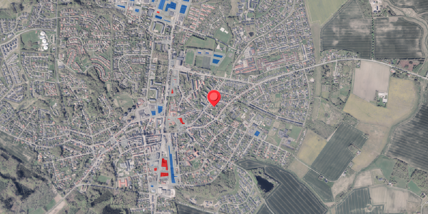 Jordforureningskort på Østergade 34B, 8300 Odder