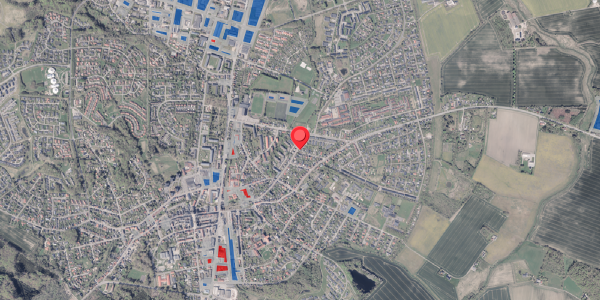 Jordforureningskort på Østergade 50, 8300 Odder