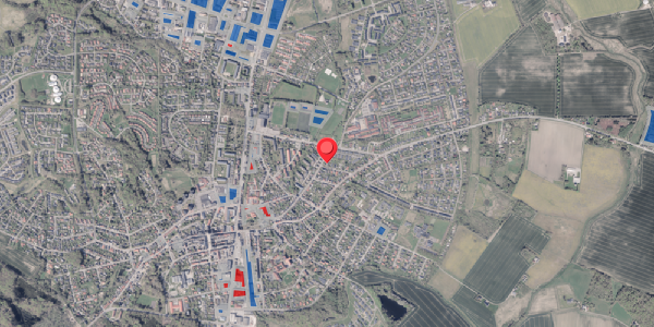 Jordforureningskort på Østergade 52, 8300 Odder