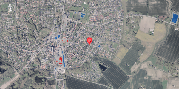 Jordforureningskort på Østermarksvej 10, 8300 Odder