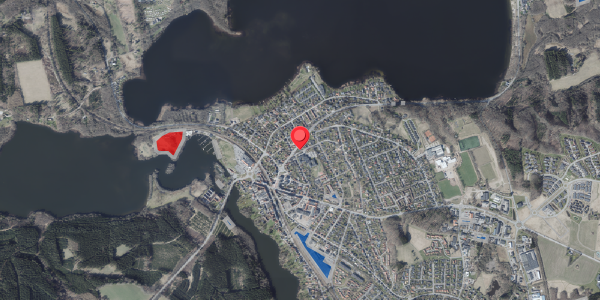 Jordforureningskort på Alleen 1A, . , 8680 Ry