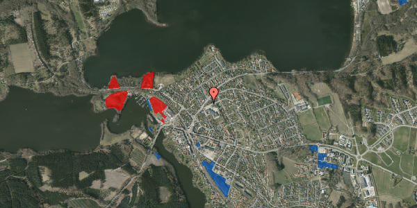 Jordforureningskort på Alleen 1B, . , 8680 Ry