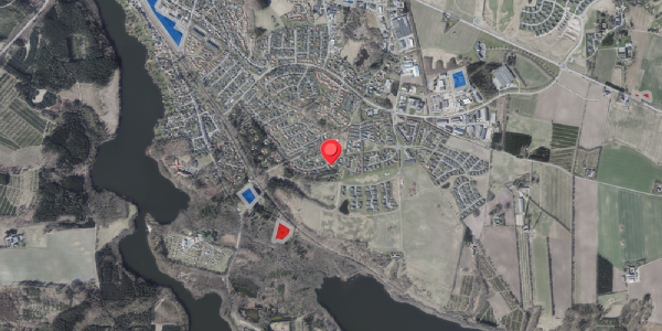 Jordforureningskort på Fugldalen 22, 8680 Ry