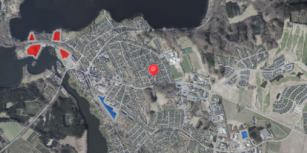 Jordforureningskort på Moselunden 7B, . , 8680 Ry