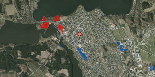 Jordforureningskort på Skanderborgvej 21, 8680 Ry